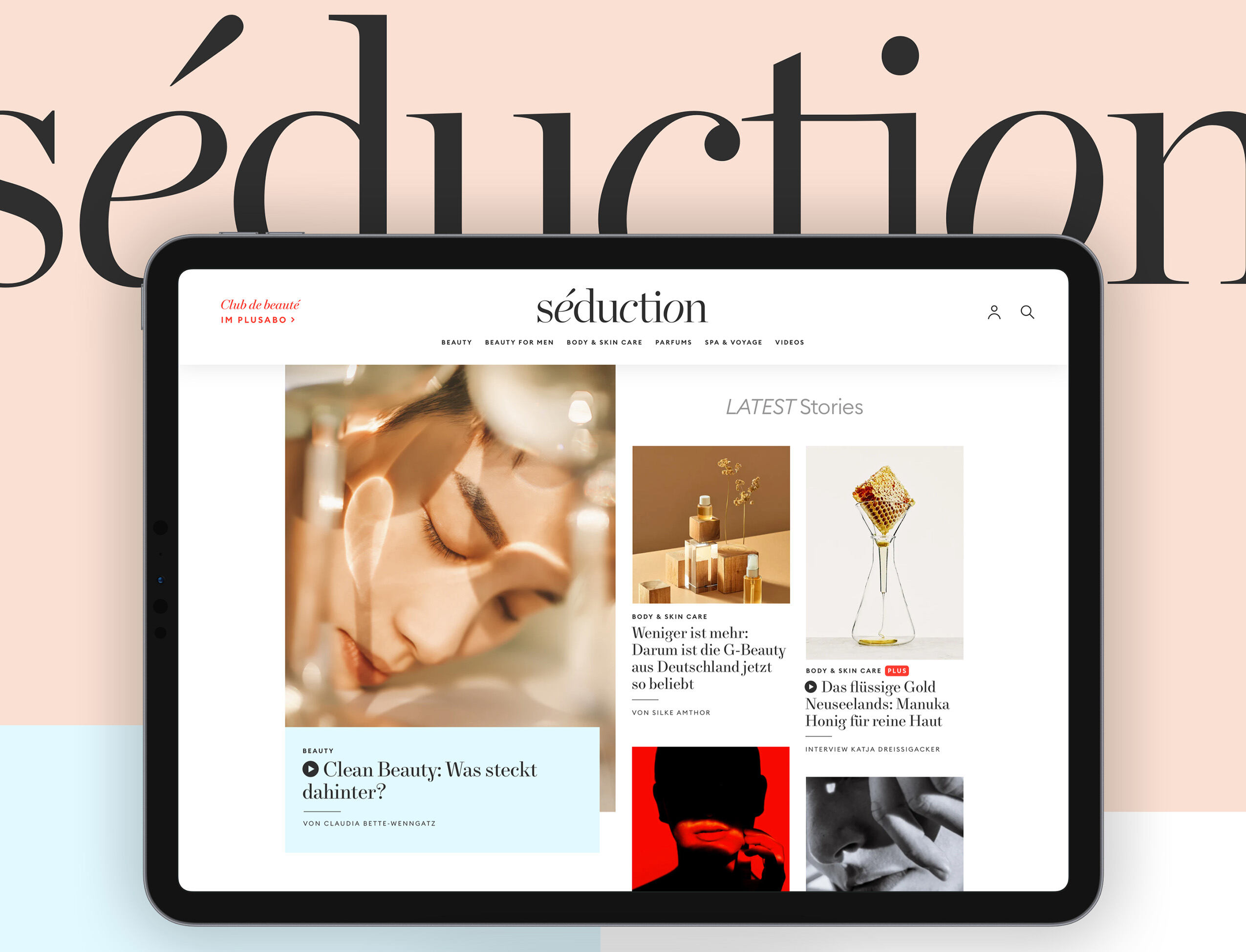 Séduction Magazin Website 1